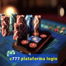 c777 plataforma login