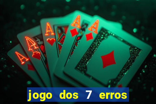 jogo dos 7 erros para manipuladores de alimentos